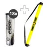 Code Black 18 Tubi Da 4 In Aggiunta Tubo Per Palline -Tennis Attrezzature Negozio 0003000000 000 1