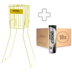 Code Black 18 Tubi Da 4 In Aggiunta Cesto Per Palline