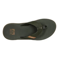 Reef Santa Ana Infradito Uomini - Oliva, Caramello -Tennis Attrezzature Negozio 00036000 0 4