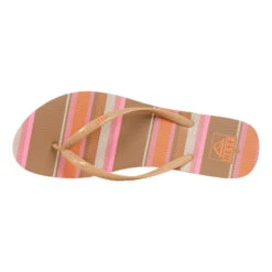 Reef Seaside Prints Infradito Donna - Caramello, Rosa -Tennis Attrezzature Negozio 00042000 0 4 1