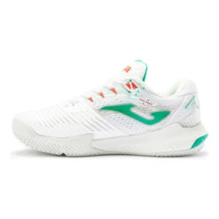 JOMA T.Point Uomini - Bianco, Verde -Tennis Attrezzature Negozio 00051000 0 9