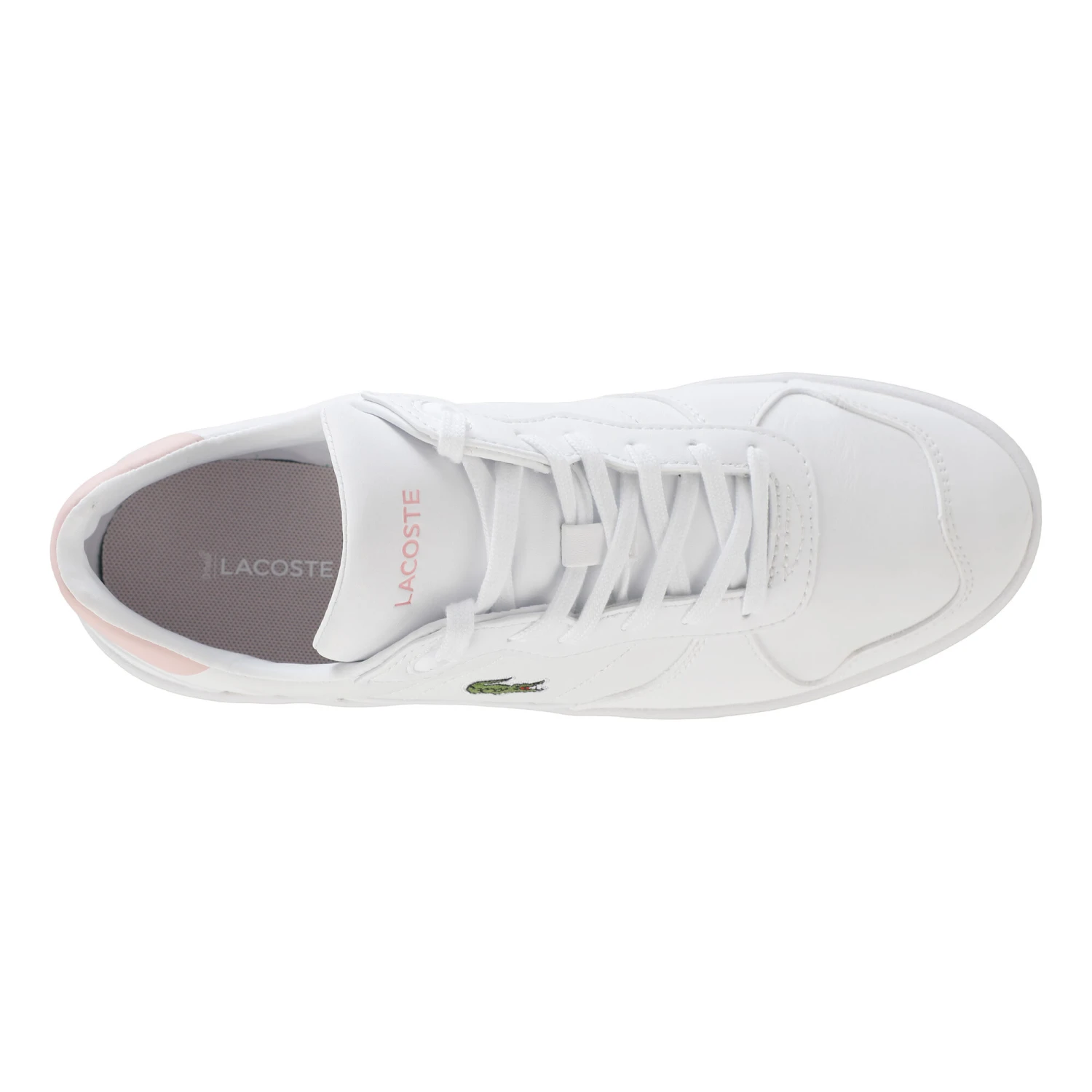 Lacoste Perf-Shot Scarpa Per Il Tempo Libero Donna - Bianco, Rosa 5 Lacoste Perf-Shot Scarpa Per Il Tempo Libero Donna - Bianco, Rosa - immagine 3