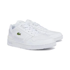 Lacoste T-Clip Scarpa Per Il Tempo Libero Uomini - Bianco -Tennis Attrezzature Negozio 00064000 000