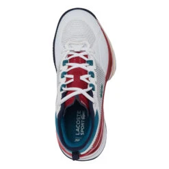 Lacoste AG-LT Ultra Scarpa Per Tutte Le Superfici Donna - Bianco, Verde -Tennis Attrezzature Negozio 00086000 0 4