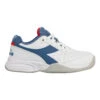 Diadora A Challenge 3 SL Scarpa Per Tappeto Bambini - Bianco, Blu -Tennis Attrezzature Negozio 00230000 0 1
