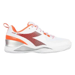 Diadora Blushield Torneo Scarpa Per Terra Rossa Donna - Bianco, Arancione