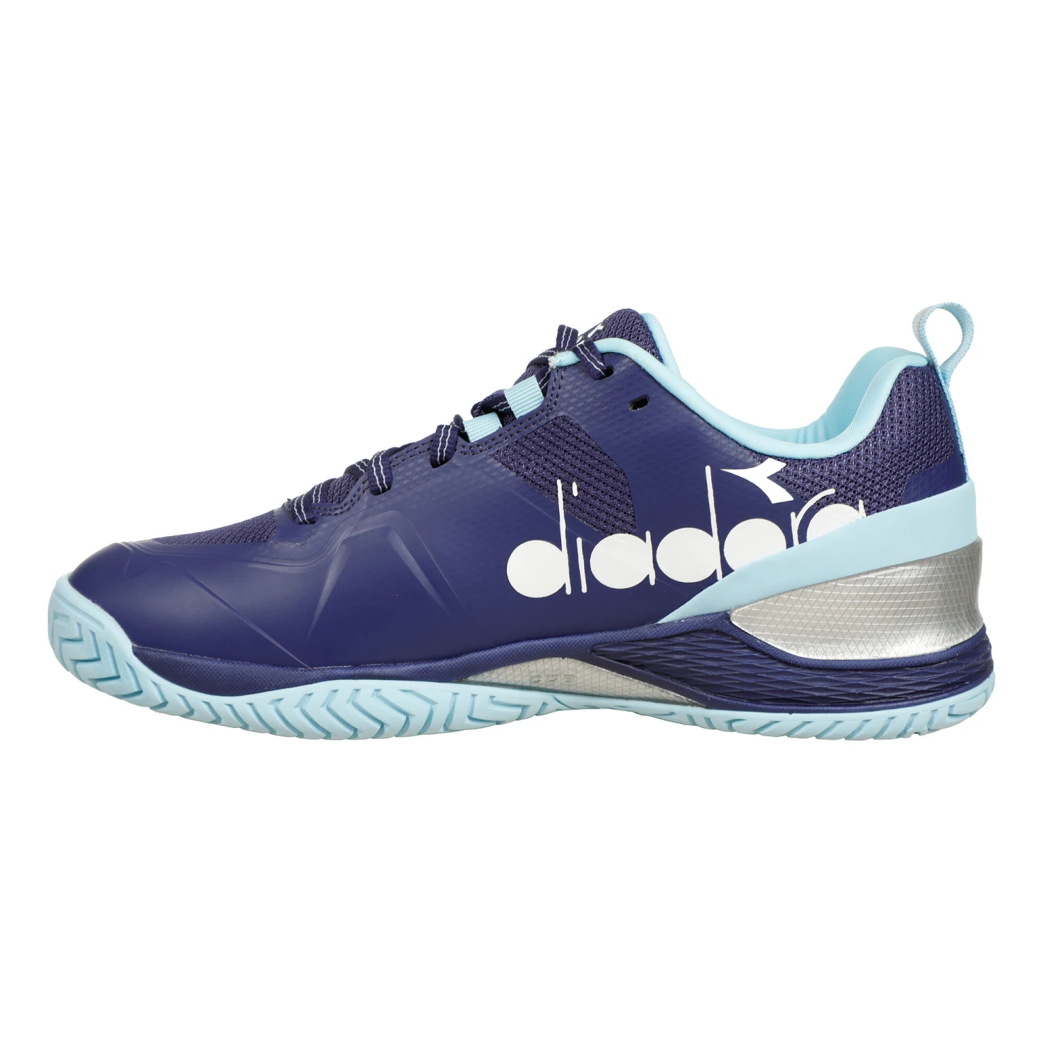 Diadora Blueshield Torneo 2 Donna - Blu Scuro, Bianco 4 Diadora Blueshield Torneo 2 Donna - Blu Scuro, Bianco - immagine 2