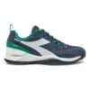 Diadora Blushield Torneo 2 Scarpa Per Tutte Le Superfici Uomini - Blu Scuro, Verde 2 Diadora Blushield Torneo 2 Scarpa Per Tutte Le Superfici Uomini - Blu Scuro, Verde -Tennis Attrezzature Negozio 00294000 0 1