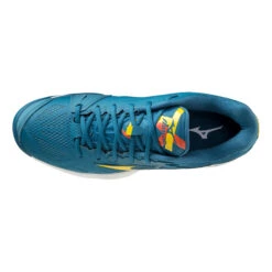 Mizuno Wave Intense Tour 5 Scarpa Per Terra Rossa Uomini - Color Petrolio, Giallo 10 Mizuno Wave Intense Tour 5 Scarpa Per Terra Rossa Uomini - Color Petrolio, Giallo -Tennis Attrezzature Negozio 00684000 0 4