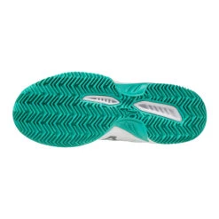 Mizuno Break Shot 3 Scarpa Per Terra Rossa Donna - Bianco, Grigio -Tennis Attrezzature Negozio 00700000 0 5