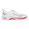 Mizuno Wave Exceed Tour 5 Scarpa Per Terra Rossa Donna - Bianco, Grigio -Tennis Attrezzature Negozio 00706000 0 1