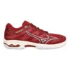Mizuno Wave Exceed Light Scarpa Per Terra Rossa Donna - Rosso Scuro, Bianco -Tennis Attrezzature Negozio 00767000 0 1