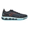 Mizuno Wave Enforce Tour CLAY Scarpa Per Terra Rossa Uomini - Blu Scuro, Turchese -Tennis Attrezzature Negozio 00770000 0 1