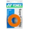 YONEX Super Grap Confezione Da 3 - Arancione -Tennis Attrezzature Negozio 0120900000 000