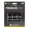 Premium Grip Confezione Da 3 - Nero -Tennis Attrezzature Negozio 0121800000 000 1