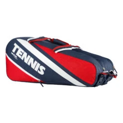 Classic 6R Borsa Per Racchetta - Blu Scuro, Multicolore -Tennis Attrezzature Negozio 0122700000 0 4