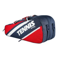 Classic 6R Borsa Per Racchetta - Blu Scuro, Multicolore -Tennis Attrezzature Negozio 0122700000 0 6
