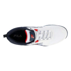 Fila Premio Scarpa Per Terra Rossa Uomini - Blu, Grigio -Tennis Attrezzature Negozio 01234000 0 4