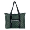 BJØRN BORG Klara Tote Borsa Casual - Verde, Nero -Tennis Attrezzature Negozio 0123800000 000