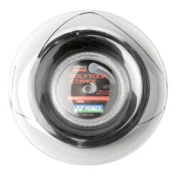 YONEX Poly Tour Strike Rotolo Di Corde 200m - Nero