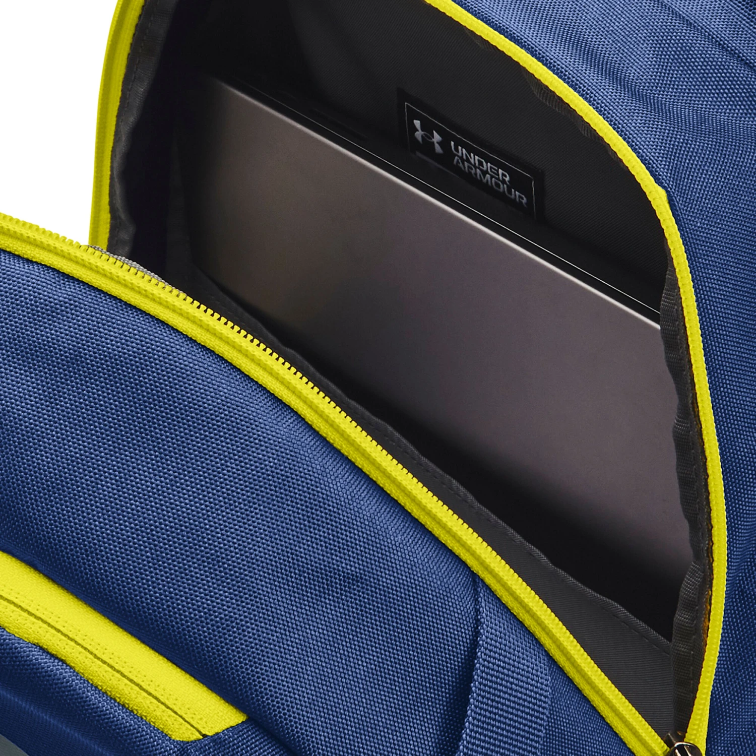 Under Armour Hustle Lite Zaino - Blu, Giallo 5 Under Armour Hustle Lite Zaino - Blu, Giallo - immagine 3