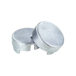 Deckel F. Tennispfosten Alu, Rund, Paar Accessori Per Impianti - Argento -Tennis Attrezzature Negozio 0146600000 10