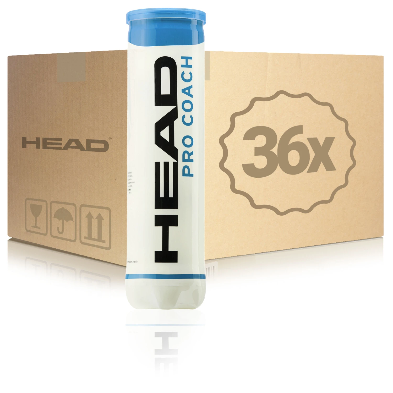 Head Pro Coach 36 Tubi Da 4 Nel Cartone 3 Head Pro Coach 36 Tubi Da 4 Nel Cartone