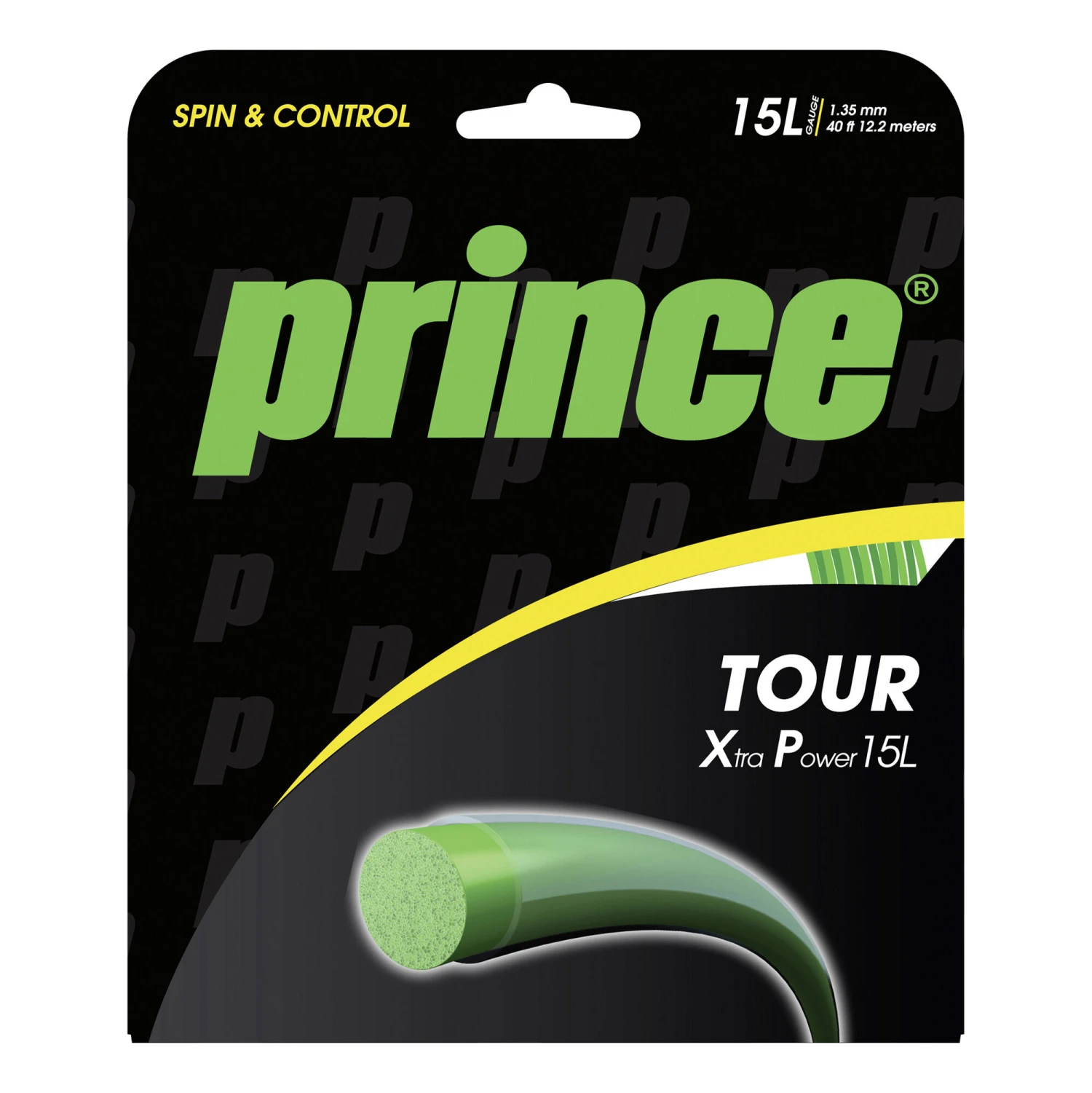 PRINCE Tour XP Set Di Corde 12m - Verde 3 PRINCE Tour XP Set Di Corde 12m - Verde