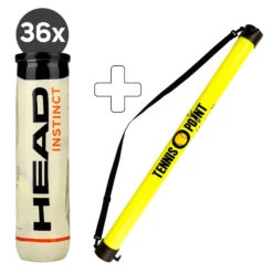 Head Instinct 36 Tubi Da 4 In Aggiunta Tubo Per Palline