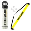 Head No.1 Trainer 18 Tubi Da 4 In Aggiunta Tubo Per Palline 2 Head No.1 Trainer 18 Tubi Da 4 In Aggiunta Tubo Per Palline -Tennis Attrezzature Negozio 0151100000 000