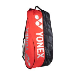 YONEX Pro Racquet Bag Borsa Per Racchetta Da 6 - Rosso, Nero -Tennis Attrezzature Negozio 0152600000 0 3