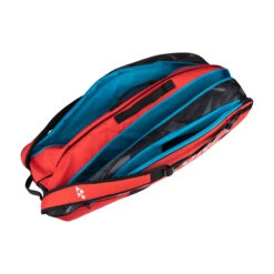 YONEX Pro Racquet Bag Borsa Per Racchetta Da 6 - Rosso, Nero -Tennis Attrezzature Negozio 0152600000 10