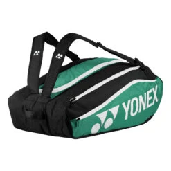 YONEX Club Line Racket Bag Borsa Per Racchetta Da 12 - Verde, Nero -Tennis Attrezzature Negozio 0154600000 0 1