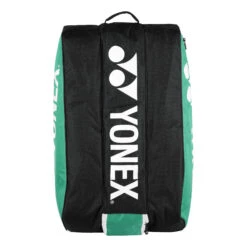 YONEX Club Line Racket Bag Borsa Per Racchetta Da 12 - Verde, Nero -Tennis Attrezzature Negozio 0154600000 0 4