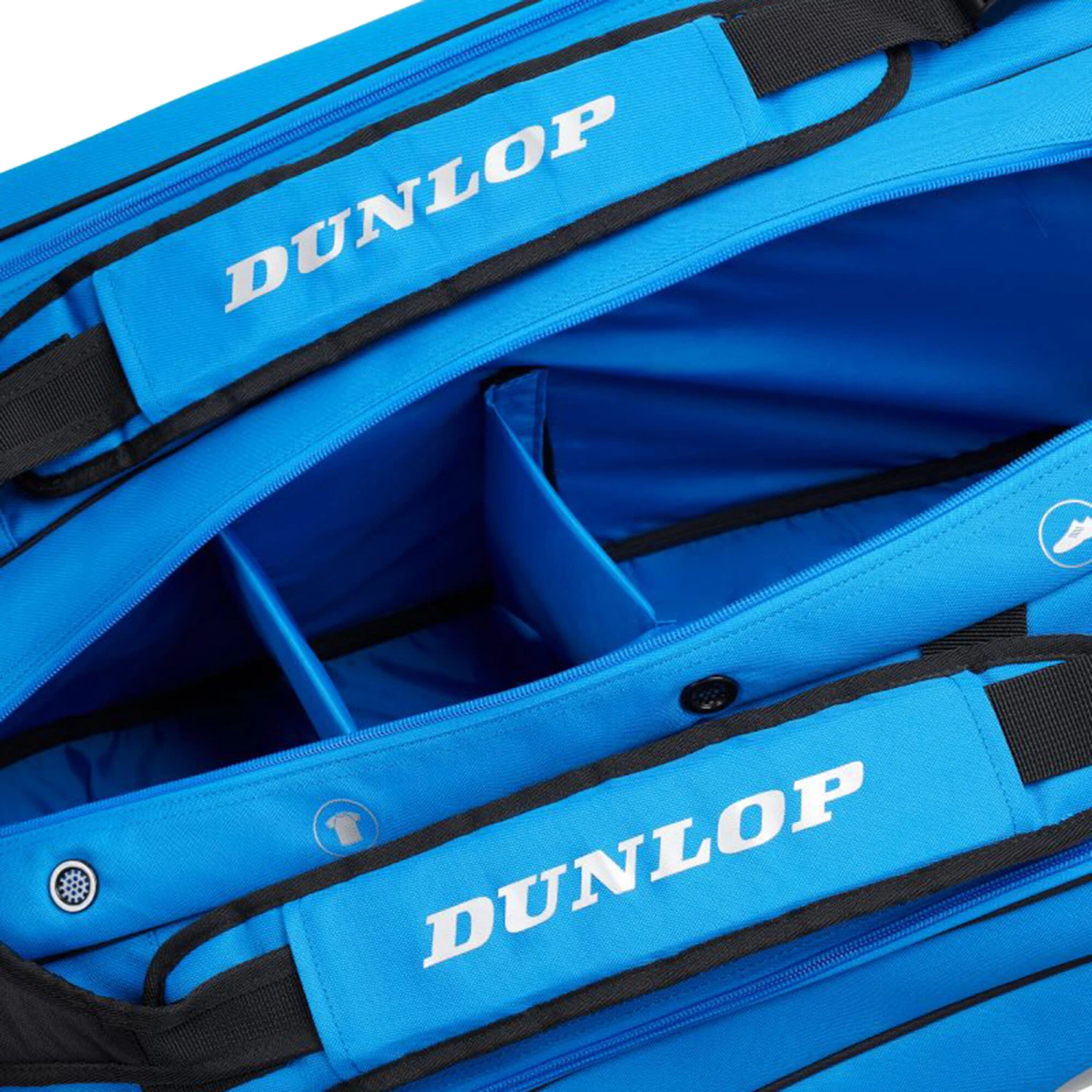 Dunlop FX Performance Borsa Per Racchetta 8er - Blu, Nero 4 Dunlop FX Performance Borsa Per Racchetta 8er - Blu, Nero - immagine 2