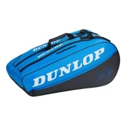 Dunlop FX Club Borsa Per Racchetta Da 10 - Blu, Nero