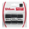 Wilson Soft Overgrip Confezione Da 3 - Nero -Tennis Attrezzature Negozio 0156000000 000 1
