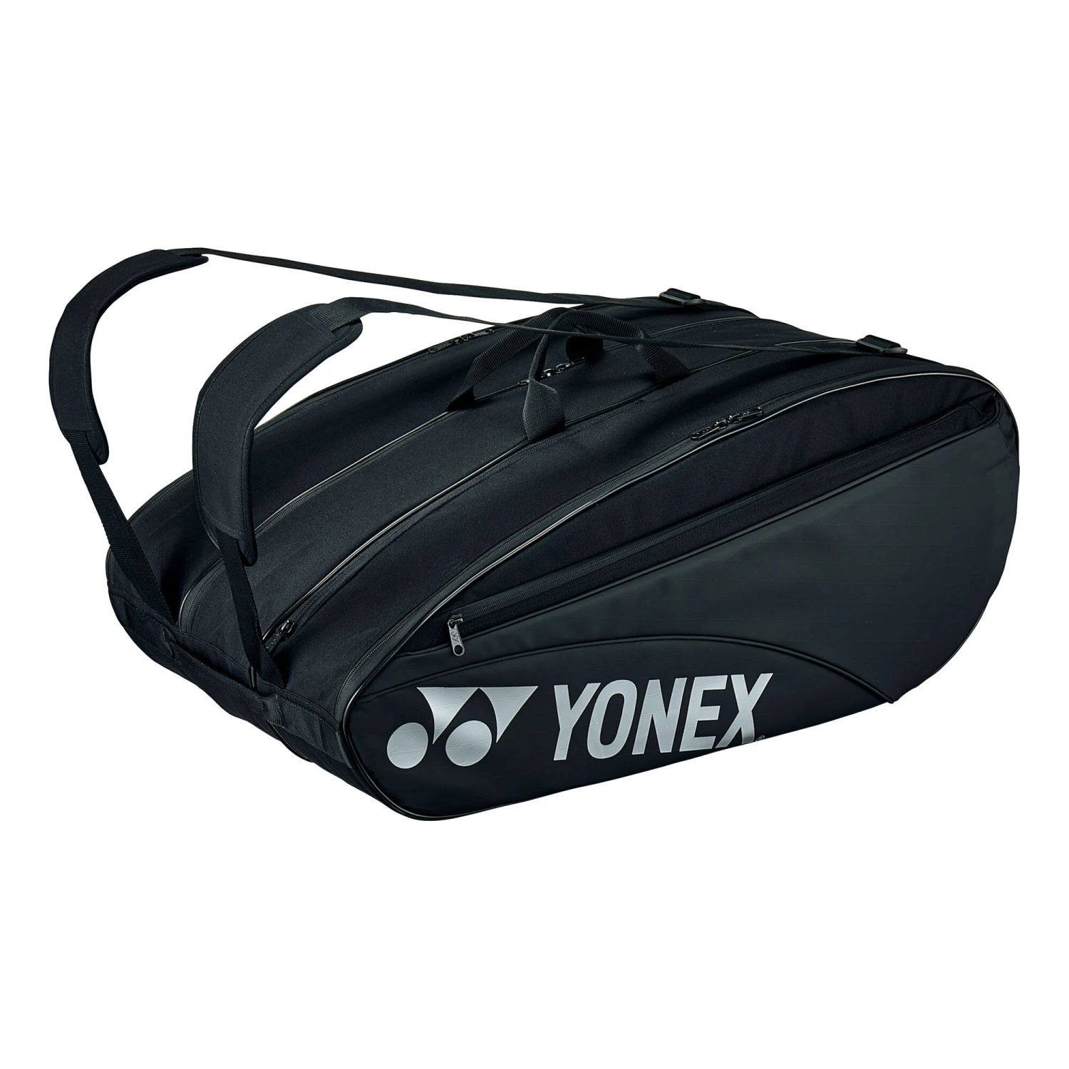 YONEX Team Racquet Bag Borsa Per Racchetta Da 12 - Nero, Bianco 3 YONEX Team Racquet Bag Borsa Per Racchetta Da 12 - Nero, Bianco