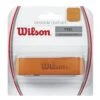 Wilson Premium Leather Replacement Grip Confezione Da 1 - Marrone 1 Wilson Premium Leather Replacement Grip Confezione Da 1 - Marrone -Tennis Attrezzature Negozio 0156400000 000 2