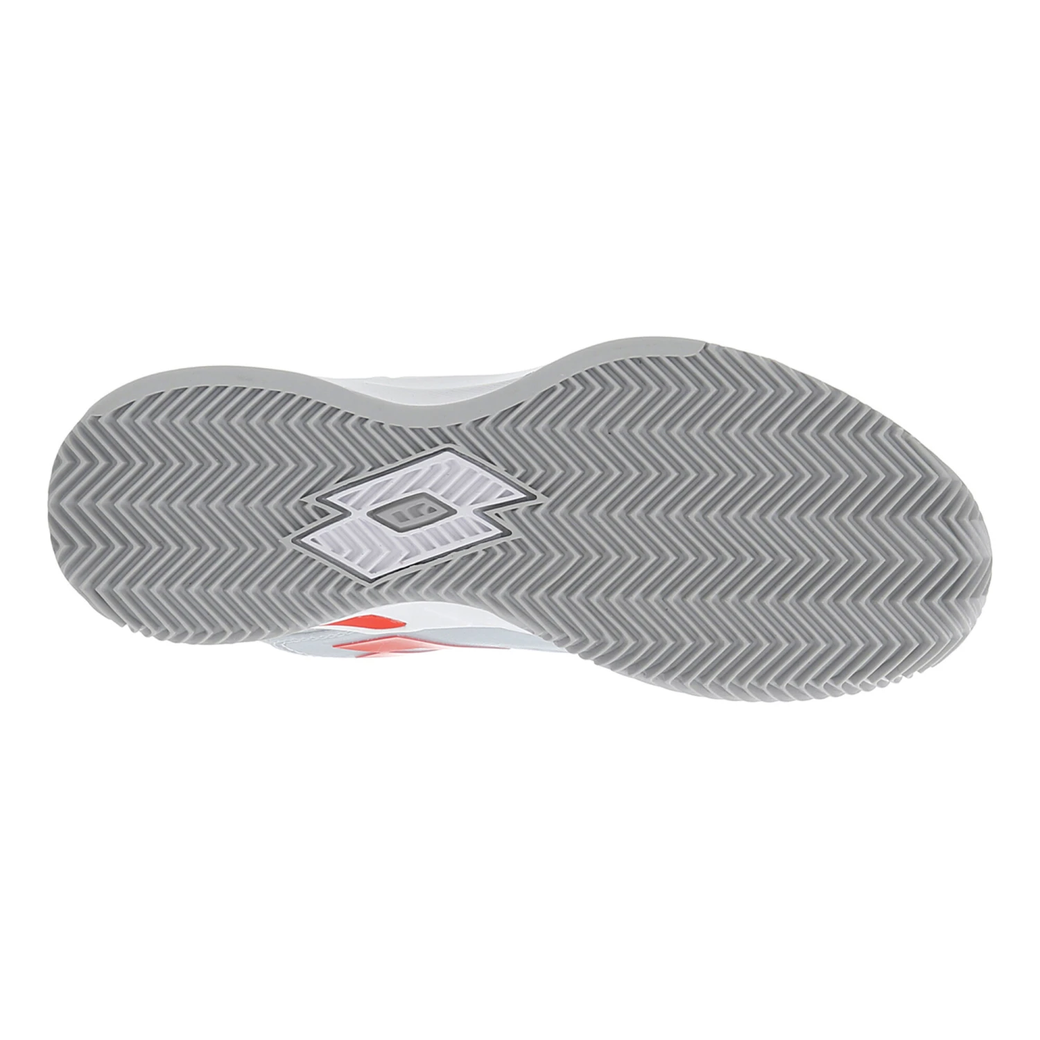 Lotto Mirage 100 Scarpa Per Terra Rossa Donna - Bianco, Rosso 6 Lotto Mirage 100 Scarpa Per Terra Rossa Donna - Bianco, Rosso - immagine 4