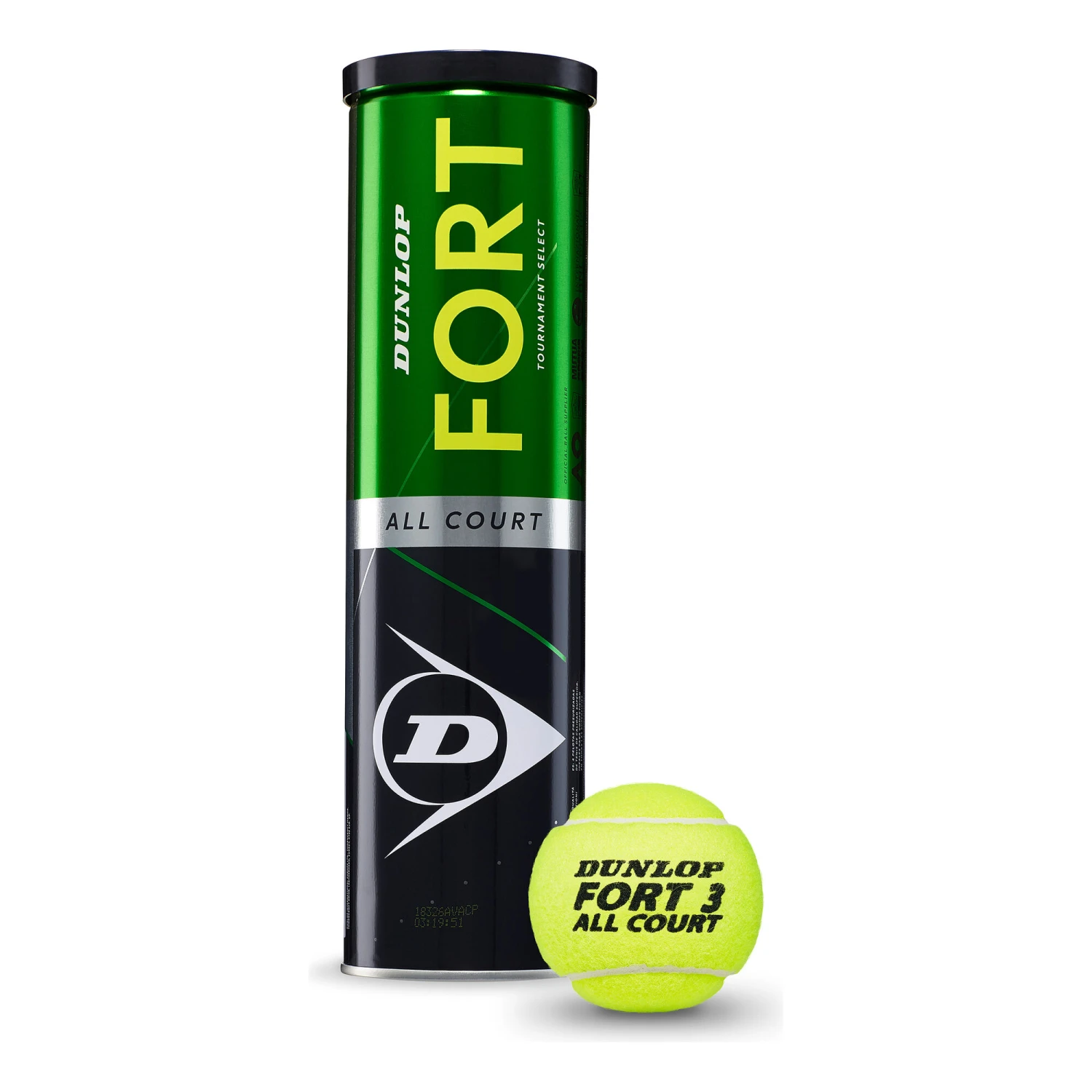 Dunlop Fort All Court Tubo Da 4 4 Dunlop Fort All Court Tubo Da 4 - immagine 2