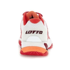 Lotto Mirage 100 II Scarpa Per Terra Rossa Donna - Bianco, Rosso -Tennis Attrezzature Negozio 01644000 0 2
