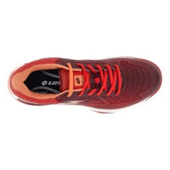 Lotto Mirage 100 II SPD Scarpa Per Tutte Le Superfici Uomini - Rosso, Arancione -Tennis Attrezzature Negozio 01660000 0 4