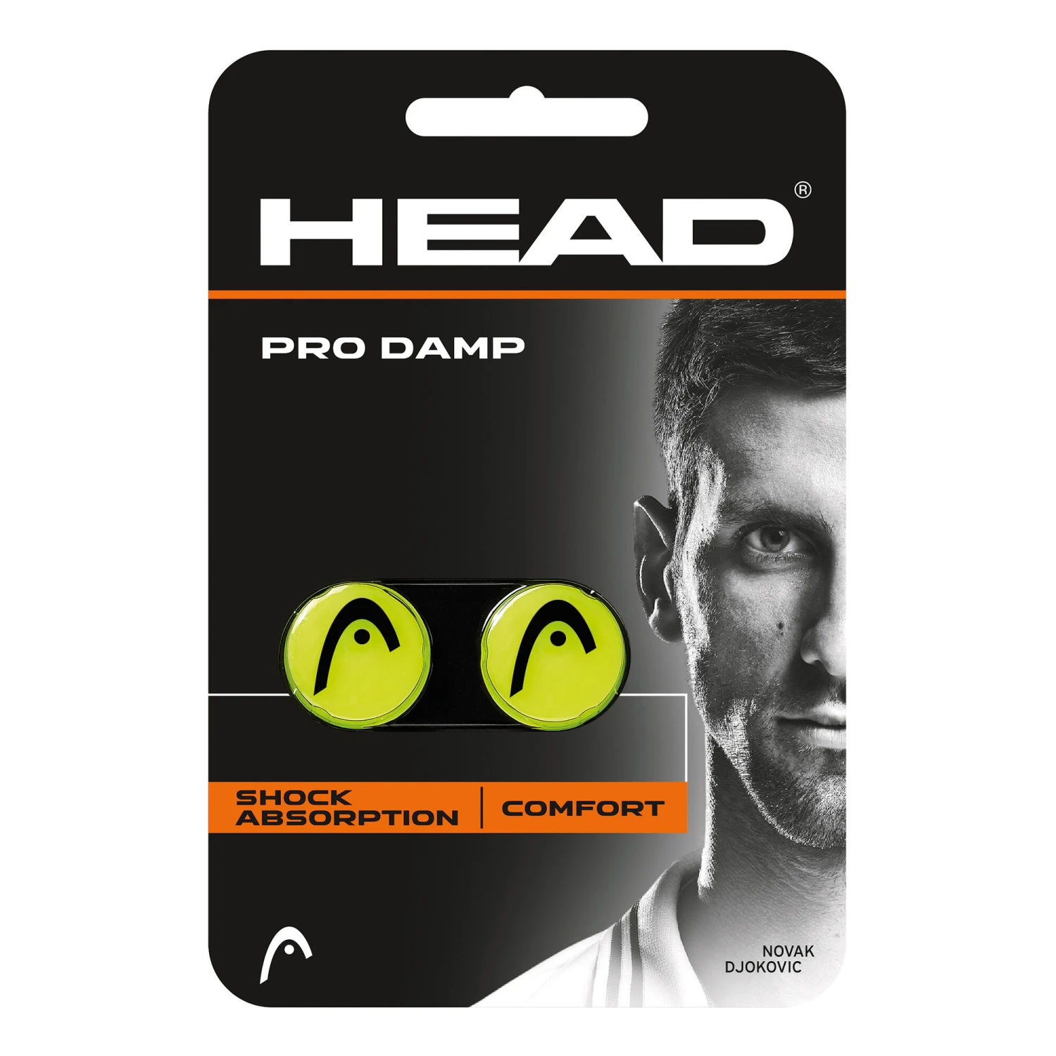 Head Pro Damp Antivibrazioni Confezione Da 2 - Giallo 3 Head Pro Damp Antivibrazioni Confezione Da 2 - Giallo