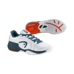 Head Sprint 3.5 Scarpa Per Tutte Le Superfici Bambini - Bianco, Nero -Tennis Attrezzature Negozio 01823000 10