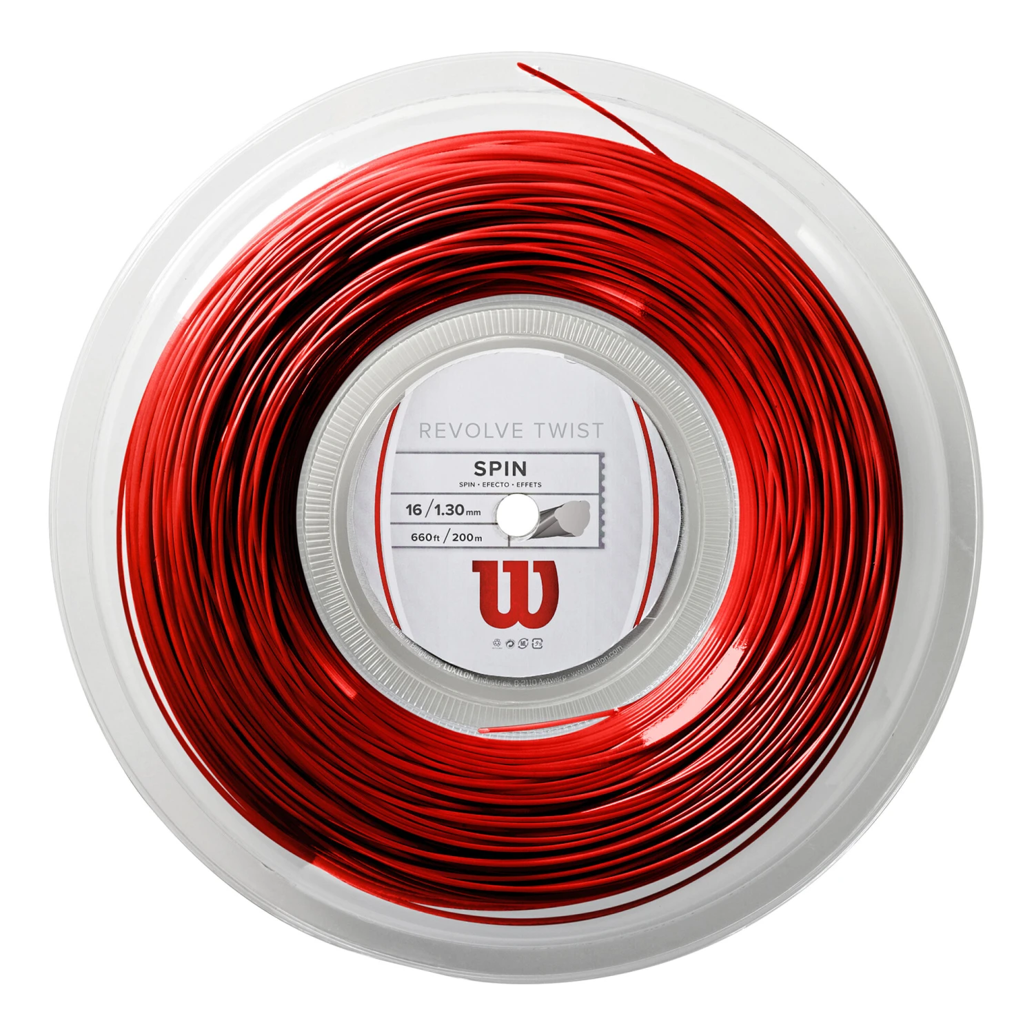 Wilson Revolve Twist Rotolo Di Corde 200m - Rosso 3 Wilson Revolve Twist Rotolo Di Corde 200m - Rosso