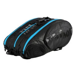Wilson Tour 15 Borsa Per Racchetta Edizione Speciale - Nero, Blu