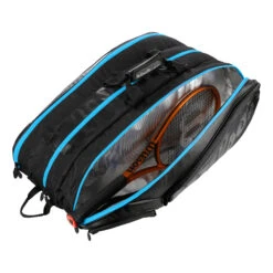 Wilson Tour 15 Borsa Per Racchetta Edizione Speciale - Nero, Blu -Tennis Attrezzature Negozio 0205100000 10