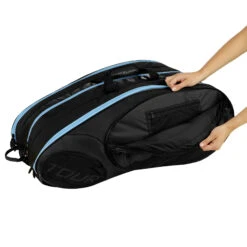 Wilson Tour 15 Borsa Per Racchetta Edizione Speciale - Nero, Blu -Tennis Attrezzature Negozio 0205100000 13