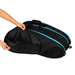 Wilson Tour 15 Borsa Per Racchetta Edizione Speciale - Nero, Blu -Tennis Attrezzature Negozio 0205100000 15